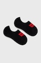 Ponožky HUGO krátké ponožky černá 50469282
