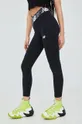 czarny New Balance legginsy treningowe Relentless Crossover WP21177BK Damski