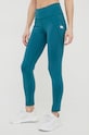 Arkk Copenhagen legginsy z elastanem zielony AA5176.0395