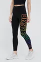 czarny Dkny legginsy DP2P2988 Damski