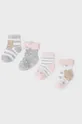 сірий Дитячі шкарпетки Mayoral Newborn Для дівчаток