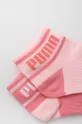 Παιδικές κάλτσες Puma ροζ