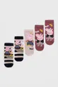ροζ Παιδικές κάλτσες Name it x Peppa Pig (5-pack) Για κορίτσια