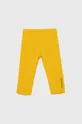 żółty Birba&Trybeyond legginsy dziecięce Dziewczęcy