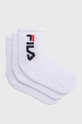 білий Дитячі шкарпетки Fila (3-pack) Для дівчаток