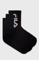 чорний Дитячі шкарпетки Fila (3-pack) Для дівчаток