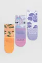 πολύχρωμο Παιδικές κάλτσες Crocs(3-pack) Για κορίτσια