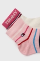 Tommy Hilfiger skarpetki dziecięce (2-pack) różowy