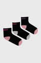 Skechers skarpetki dziecięce 3-pack skarpetki długie czarny SK41053