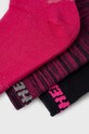 Skechers skarpetki dziecięce 3-pack SK41053 fioletowy AW23