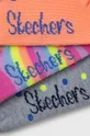 multicolor Skechers skarpetki dziecięce (6-pack)