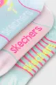 Detské ponožky Skechers viacfarebná