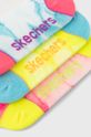 Dětské ponožky Skechers (3-pack) vícebarevná