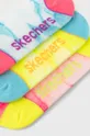 Skechers skarpetki dziecięce (3-pack) multicolor