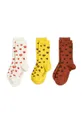 Παιδικές κάλτσες Mini Rodini (3-pack)