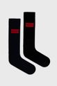 Ponožky Hugo (2-pack) + náramok čierna