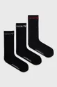 čierna Ponožky Emporio Armani Underwear (3-pak) Pánsky