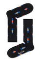čierna Ponožky Happy Socks Pánsky