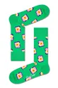 Happy Socks skarpetki Toast zielony