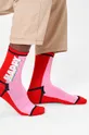 červená Ponožky Happy Socks Pánsky