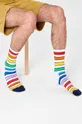 viacfarebná Ponožky Happy Socks Pánsky