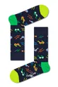 Happy Socks skarpetki Tropical Day (4-pack) 2 % Elastan, 12 % Poliamid, 86 % Bawełna