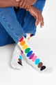 biela Ponožky Happy Socks Pánsky