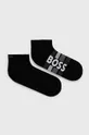 μαύρο Κάλτσες BOSS (2-pack) Ανδρικά