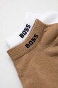 Шкарпетки BOSS 2-pack 50467730 бежевий SS25