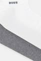 BOSS ponožky pánske bavlnené 2P AS uni CC 2-pack 50469849 sivá AA00