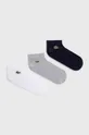 sivá Ponožky Lacoste (3-pak) Unisex