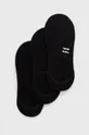μαύρο Billabong Κάλτσες (3-pack) Ανδρικά