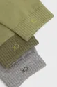 Calvin Klein zokni (3 pár) zöld