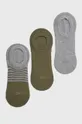 zelená Ponožky Calvin Klein (3-pak) Pánsky