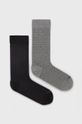 černá Ponožky Calvin Klein (2-pack) Pánský