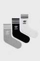 λευκό Κάλτσες adidas Originals (3-pack) Unisex