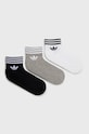 adidas Originals skarpetki (3-pack) skarpetki krótkie biały HC9550