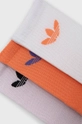 Ponožky adidas Originals oranžová