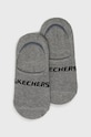Skechers skarpetki (2-pack) skarpetki krótkie szary SK44008