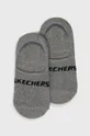 szürke Skechers zokni (2 pár) Uniszex