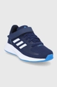 adidas Buty dziecięce Runfalcon 2.0 EL GV7750 granatowy