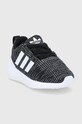 adidas Originals Buty dziecięce Swift Run 22 GW8184 GW8184 czarny SS22