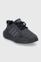 Παιδικά παπούτσια adidas Originals Swift Run μαύρο