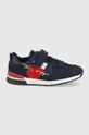 granatowy Tommy Hilfiger sneakersy dziecięce Chłopięcy