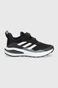 adidas sneakersy dziecięce FortaRun syntetyczny czarny H04166