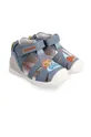 Otroški usnjeni sandali Biomecanics modra