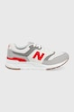 New Balance buty dziecięce GR997HSR syntetyczny szary GR997HSR