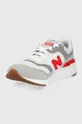 Detské topánky New Balance GR997HSR  Zvršok: Syntetická látka, Textil Vnútro: Textil Podrážka: Syntetická látka