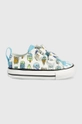 kék Converse gyerek sportcipő Chuck Taylor All Star 2v Ice Pop Print Fiú