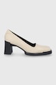 Vagabond Shoemakers bőr flip-flop Edwina magas bézs 5310.101.32